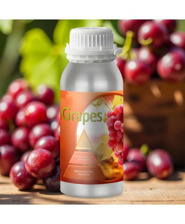 Uleiuri esentiale pentru difuzor - - Grapes 🍇 Ulei esential odorizant pt difuzor, calitate premium, persistenta minima 6 ore, gama Exotic Fruits, 500 ml - arli.ro