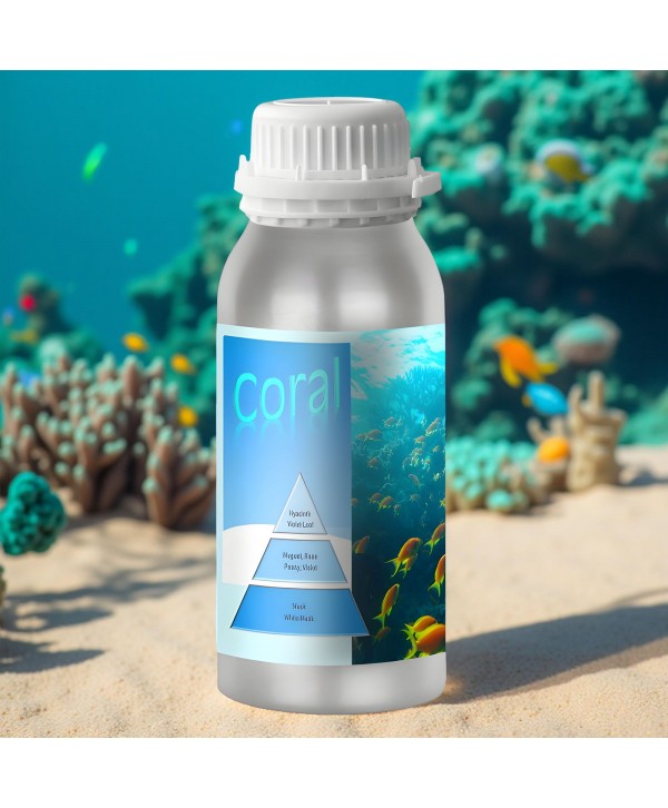 Uleiuri esentiale pentru difuzor - - Coral 🐠🐚 Ulei esential odorizant pt difuzor, calitate premium, persistenta minima 6 ore, gama Aromatherapy, 500 ml - arli.ro