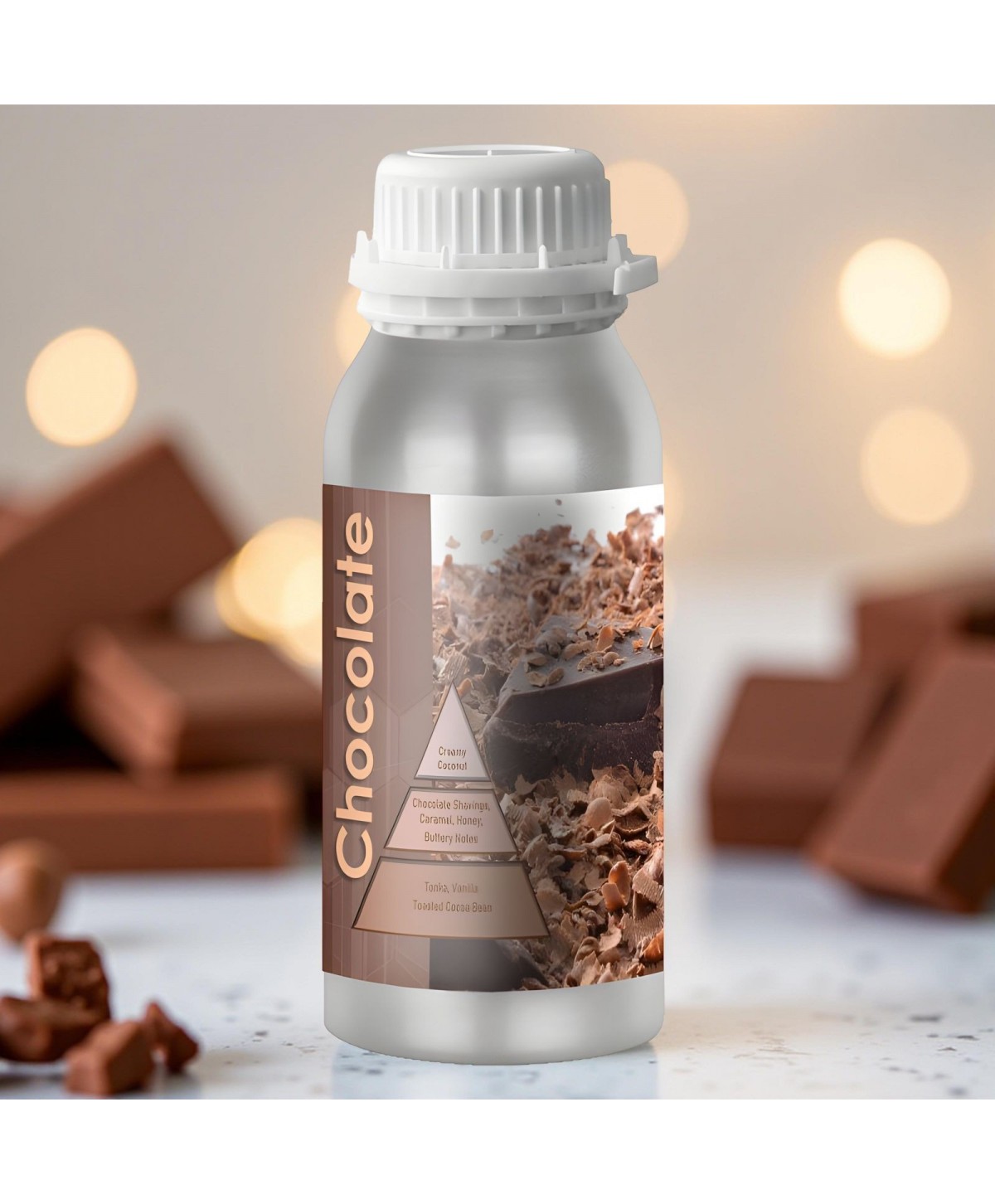 Chocolate – Ulei Esențial Odorizant de Cameră Premium, 500 ml | Aromă Gurmandă, Caldă și Catifelată