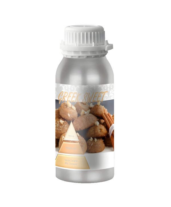 Greek Sweet – Ulei Esențial Odorizant de Cameră Premium, 500 ml | Aromă Dulce, Gurmandă și Mediteraneană