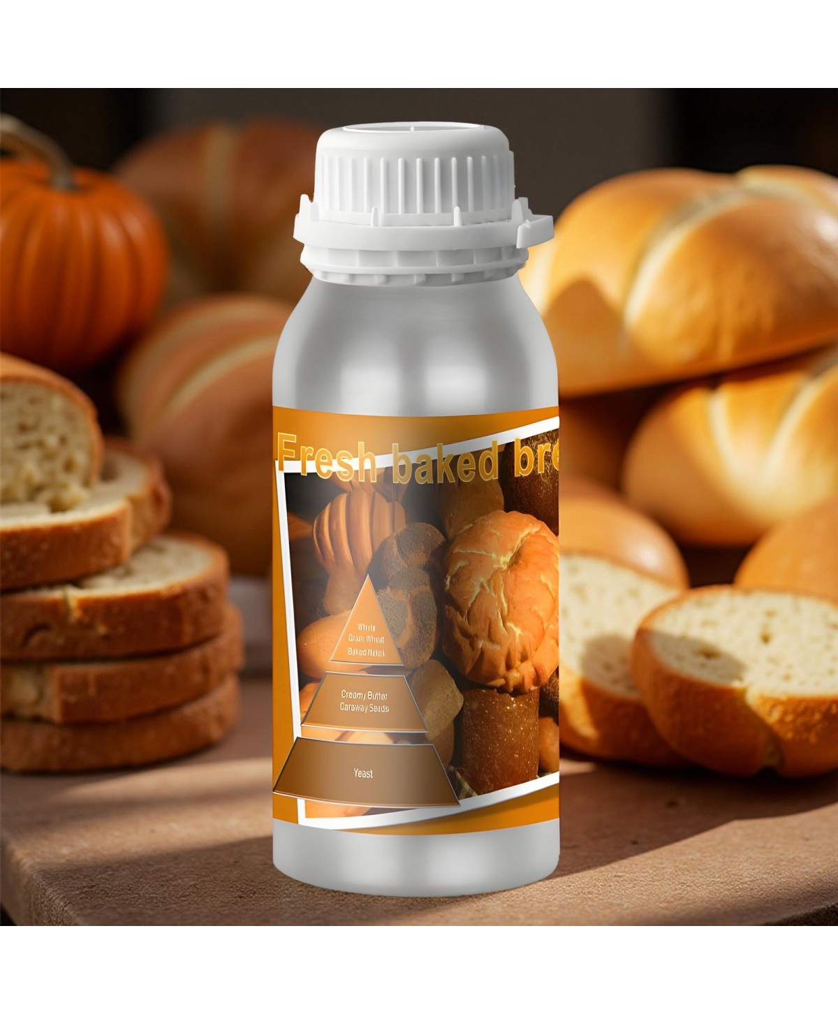 Fresh Baked Bread – Ulei Esențial Odorizant de Cameră Premium, 500 ml | Aromă Caldă, Familiară și Confortabilă