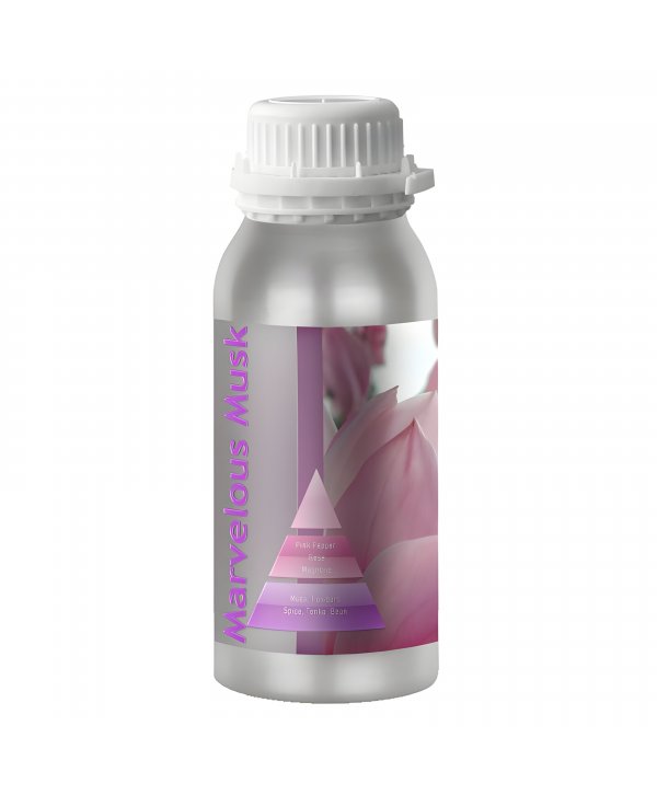 Marvelous Musk – Ulei Esențial Odorizant de Cameră Premium, 500 ml | Aromă Catifelată, Curată și Sofisticată