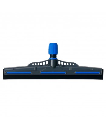  Acasa - Racleta albastra pentru indepartat lichide 💧 de pe podea, lama din spuma poliuretanica 45 cm, fixare cu filet / clema Kentucky - arli.ro