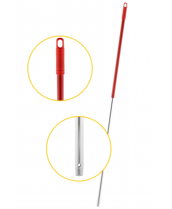  Mopuri profesionale - Mâner Profesional din Aluminiu pentru Mop, lungime 140 cm 🔴 – Ergonomie și Durabilitate pentru Curățenie Eficientă - arli.ro