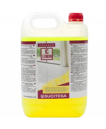  Detergenti profesionali - Aquagen IC Lemon – Detergent Profesional pentru Pardoseli cu Bio-Alcool și Parfum Revigorant de Lămâie - arli.ro