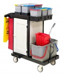  Acasa - Cărucior de Curățenie Profesional ArliPlus® M48 – Echipament Complet cu Uși Magnetice 🏥♻️ - arli.ro