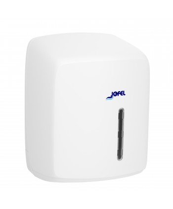  Acasa - Dispenser pentru Role Prosop Hârtie Jofel TIMELESS, Alb Mat – Funcționalitate Simplificată, Igienă Maximizată - arli.ro