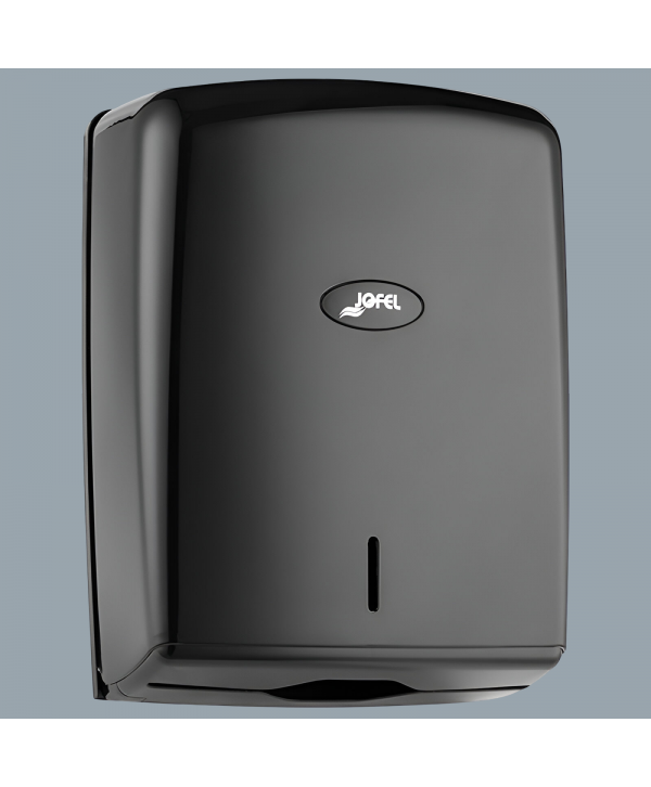  Dispensere prosoape hartie - - Dispenser Prosoape Pliate Jofel SMART Negru – Eleganță și Funcționalitate pentru Spații Moderne - arli.ro