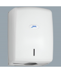 Dispensere prosoape hartie - Dispenser Prosoape de Maini Pliate Jofel SMART Alb – Soluția Compactă și Economică pentru Distribuirea Servetelelor - arli.ro
