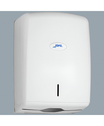  Dispensere prosoape hartie - Dispenser Prosoape de Maini Pliate Jofel SMART Alb – Soluția Compactă și Economică pentru Distribuirea Servetelelor - arli.ro