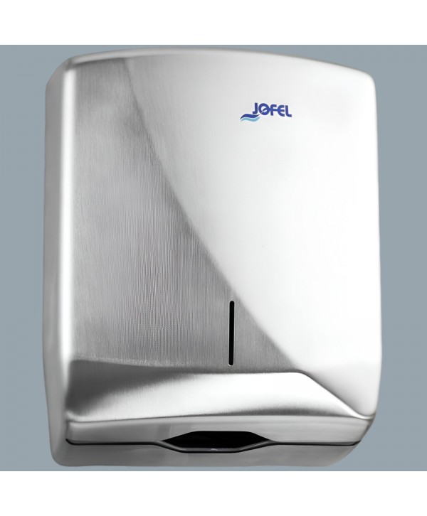  Dispensere prosoape hartie - - Dispenser Prosoape Pliate din Inox Satinat Antivandalism Jofel Futura – Siguranță și Rezistență în Medii Exigente - arli.ro