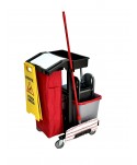 Acasa - Cărucior de Curățenie Compact ArliPlus® M38 – Performanță și igienă în spații restrânse - arli.ro