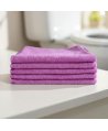 Pachet 5 lavete microfibră ULTRA 🇦🇹 40×40 cm, 42 g – Roșu pentru Toalete și Zone de Deșeuri
