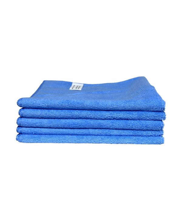 Pachet 5 lavete microfibră ULTRA 🇦🇹 40×40 cm, 42 g – Albastru pentru Spații Administrative și Zone Comune Pachet 5 lavete microfibră ULTRA 🇦🇹 40×40 cm, 42 g – Albastru pentru Spații Administrative și Zone Comune
