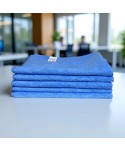  Acasa - Pachet 5 lavete microfibră ULTRA 🇦🇹 40×40 cm, 42 g – Albastru 🔵 pentru Spații Administrative și Zone Comune 🏢 - arli.ro