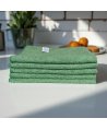Pachet 5 lavete microfibră ULTRA 🇦🇹 40×40 cm, 42 g – Verde pentru Bucătării și Zone Food