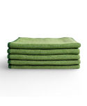 Acasa - Pachet 5 lavete microfibră PREMIUM PROFESSIONAL 🇦🇹 40×40 cm, 53 g – Verde 🟢 pt Zone de Preparare / Servire Alimente 🍽️👨🍳 - arli.ro