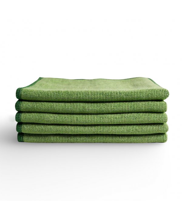 Pachet 5 lavete microfibră PREMIUM PROFESSIONAL 🇦🇹 40×40 cm, 53 g – Verde pt Zone de Preparare / Servire Alimente Pachet 5 lavete microfibră PREMIUM PROFESSIONAL 🇦🇹 40×40 cm, 53 g – Verde pt Zone de Preparare / Servire Alimente