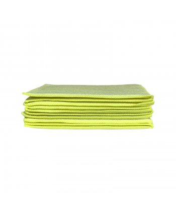 Pachet 10 Lavete Microfibră SPONGE (Tip Burete) 🇦🇹 Putere Maximă de Absorbție, Galbene 🟡