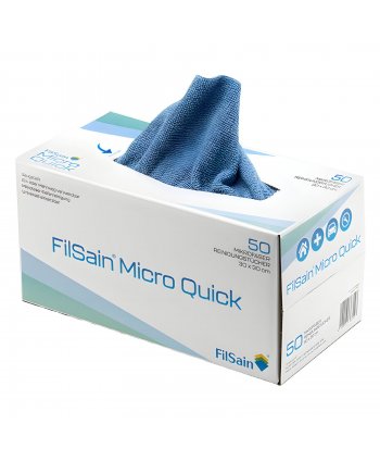 Cutie 50 Lavete Microfibră Filsain® Micro Quick – Performanță Profesională, Igienă și Eficiență
