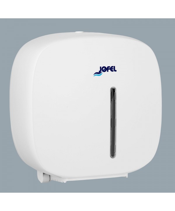 Acasa - - Dispenser Hârtie Igienică Jumbo Jofel TIMELESS alb – Funcționalitate și Design pentru Spații Moderne - arli.ro