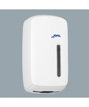  Acasa - Dispenser Hârtie Igienică Pliată Jofel TIMELESS alb – Igienă și Funcționalitate în Design Minimalist - arli.ro