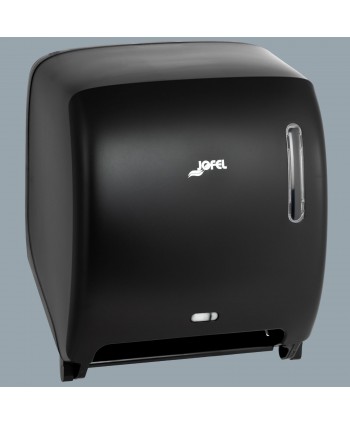  Acasa - Dispenser Prosop Hârtie cu Sensor 🖐️ Jofel TIMELESS, Negru Mat – Eleganță, Igienă Automată și Sustenabilitate Avansată - arli.ro