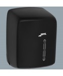 Dispenser pentru Role Prosop Hârtie Jofel TIMELESS, Negru Mat – Funcționalitate Simplificată, Igienă Maximizată Dispenser pentru Role Prosop Hârtie Jofel TIMELESS, Negru Mat – Funcționalitate Simplificată, Igienă Maximizată