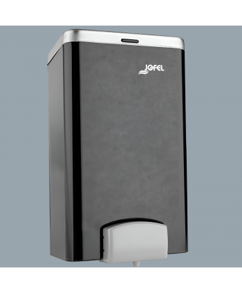  Dispenser / dozator sapun lichid - Dozator profesional 🏭 pentru sapun lichid Jofel Maxi Vision, gama premium, ABS si inox, capacitate 2000 ml, Spania - arli.ro
