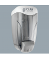 Dozator de sapun lichid Clar Systems din gama Trendy, ABS antistatic alb, 800 ml, rezervor cu reumplere, Spania