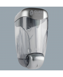  Dispenser / dozator sapun lichid - Dozator de sapun lichid Clar Systems din gama Trendy, ABS antistatic metalizat, 800 ml, rezervor cu reumplere, Spania - arli.ro