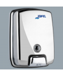  Dozatoare de sapun - Dozator premium din inox lucios pentru sapun lichid, antivandalism 🔒 anticoroziune 🛡️ 1000 ml, Jofel Futura - arli.ro