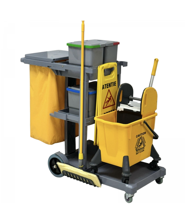 Carucior profesional ArliPlus M550 cu galeti si storcator