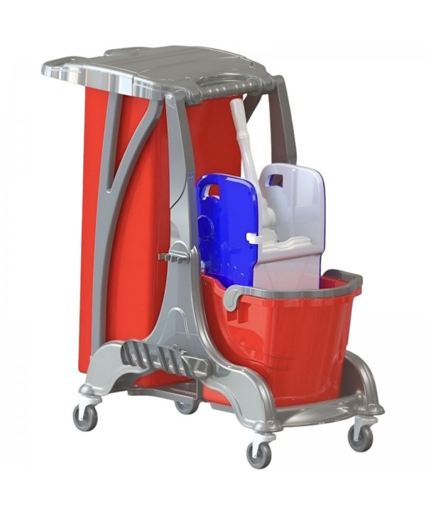 Cărucior de curățenie ArliPlus® Hercules 1 – eficiență, durabilitate și design profesional Cărucior de curățenie ArliPlus® Hercules 1 – eficiență, durabilitate și design profesional