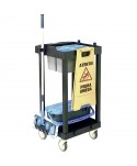 Acasa - Cărucior de Curățenie ArliPlus® M21 – Flexibilitate, Organizare și Igienă Profesională 🏫♻️ - arli.ro