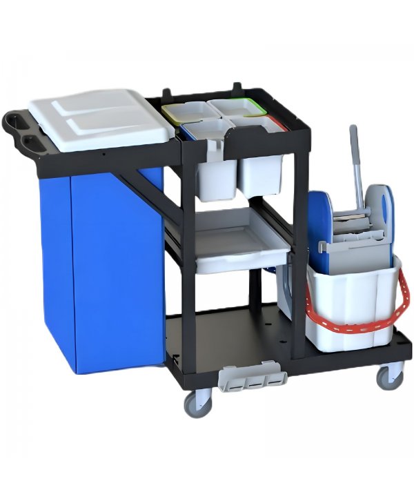 Cărucior de Curățenie ArliPlus® M641 – Soluție Profesională cu Sac de 120L pentru Spații Mari Cărucior de Curățenie ArliPlus® M641 – Soluție Profesională cu Sac de 120L pentru Spații Mari