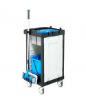 Acasa - Cărucior de Curățenie Multifuncțional ArliPlus® M23 – Eficiență și Mobilitate în Spații Reduse 🏥♻️ - arli.ro