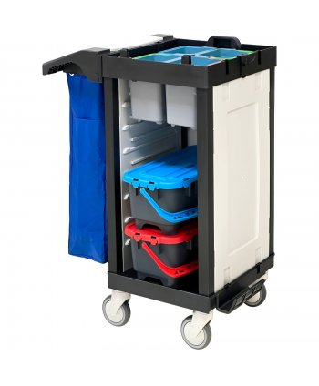 Cărucior de Curățenie Multifuncțional ArliPlus® M24s – Organizare și Eficiență în Spațiile Medicale