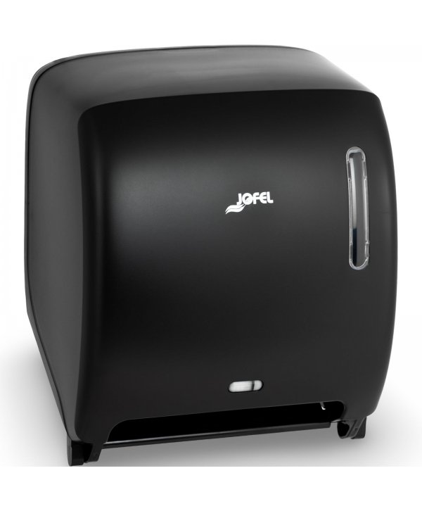Dispenser Prosop Hârtie cu Sensor 🖐️ Jofel TIMELESS, Negru Mat – Eleganță, Igienă Automată și Sustenabilitate Avansată
