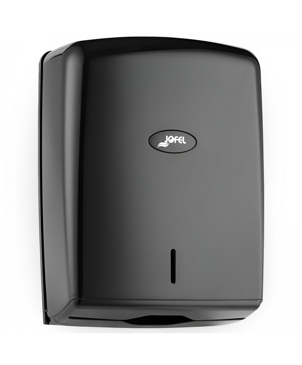 Dispenser Prosoape Pliate Jofel SMART Negru – Eleganță și Funcționalitate pentru Spații Moderne Dispenser Prosoape Pliate Jofel SMART Negru – Eleganță și Funcționalitate pentru Spații Moderne