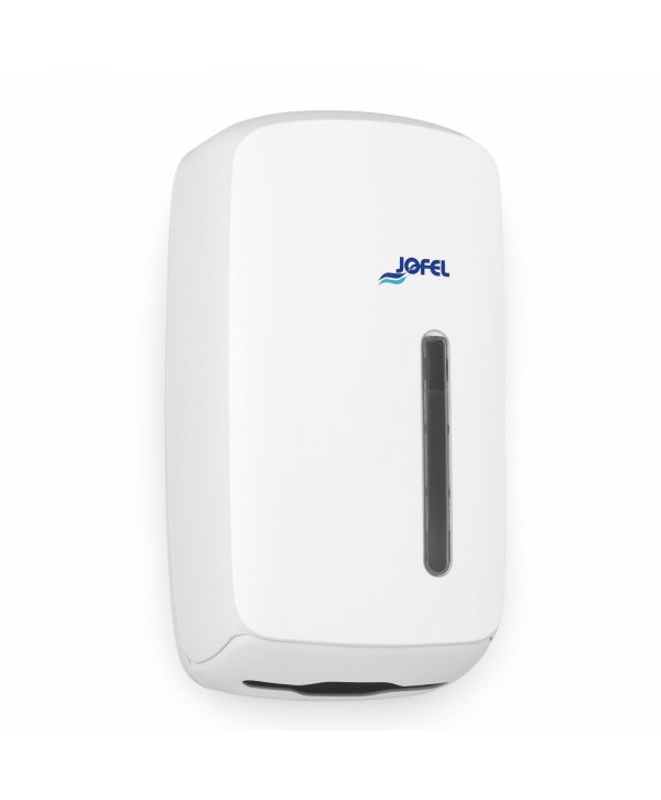 Dispenser Hârtie Igienică Pliată Jofel TIMELESS alb – Igienă și Funcționalitate în Design Minimalist Dispenser Hârtie Igienică Pliată Jofel TIMELESS alb – Igienă și Funcționalitate în Design Minimalist