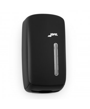 Dispenser Hârtie Igienică Pliată Jofel TIMELESS negru – Eleganță Mată și Igienă Superioară