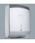 Dispensere prosoape hartie - Dispenser Prosop Hârtie Pliat CLAR Systems I-NOVA Argintiu Cromat – Eleganță și Funcționalitate pentru Spații Profesionale - arli.ro