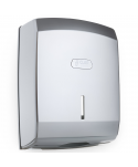 Dispensere prosoape hartie - Dispenser Prosop Hârtie Pliat CLAR Systems I-NOVA Argintiu Cromat – Eleganță și Funcționalitate pentru Spații Profesionale - arli.ro