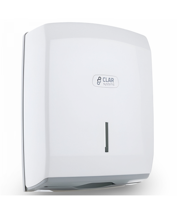 Dispenser Prosop Hârtie CLAR Systems I-NOVA alb – Funcționalitate și Eleganță pentru Spații de Igienă Profesională Dispenser Prosop Hârtie CLAR Systems I-NOVA alb – Funcționalitate și Eleganță pentru Spații de Igienă Profesională