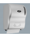 Dispenser Prosop Hartie Rola Autocut Jofel AZUR, Reducere Consum de Hartie, Calitate Superioara, Argintiu Metalizat Dispenser Prosop Hartie Rola Autocut Jofel AZUR, Reducere Consum de Hartie, Calitate Superioara, Argintiu Metalizat