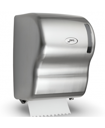 Dispenser Autocut Prosop Hartie Rola din Inox Lucios Premium - Jofel FUTURA - Igiena si Sustenabilitate