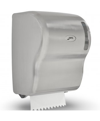 Dispenser Autocut Prosop Hartie Rola din Inox Satinat Premium - Jofel FUTURA - Igiena si Sustenabilitate