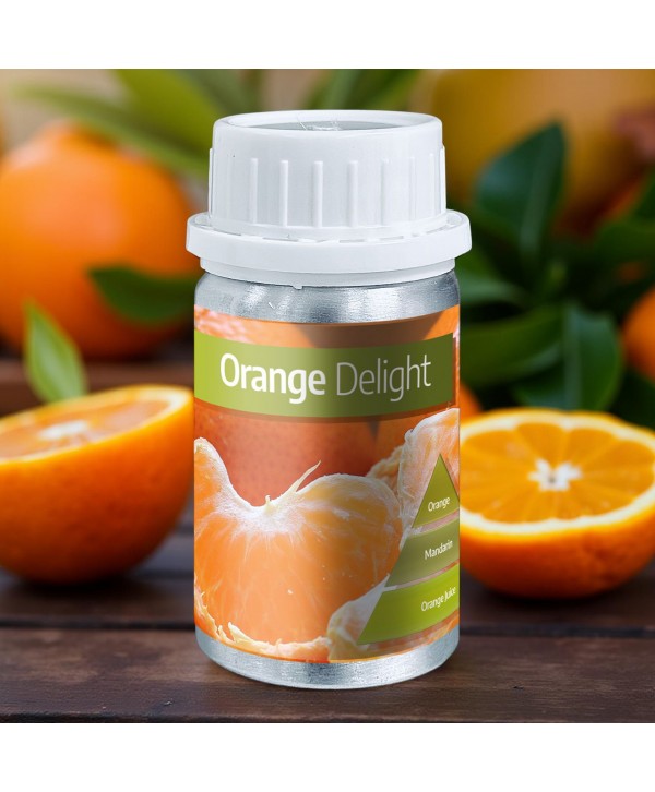 Orange Delight – Ulei Esențial Odorizant de Cameră Premium, 50 ml | Aromă Citrică, Luminoasă și Energizantă