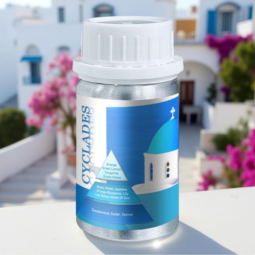 Cyclades – Ulei Esențial Odorizant de Cameră Premium, 50 ml | Aromă Fresh, Marină și Relaxantă